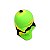 Slick Container Caveira 15 ml - Verde Amarelo Preto - Imagem 1
