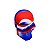 Slick Container Caveira 15 ml - Vermelho Branco Azul - Imagem 1