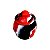Slick Container Pote de Mel 35 ml - Vermelho Branco Preto - Imagem 1