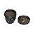 Pote de Plástico Rök 100 ml - Preto - Imagem 2