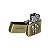 Isqueiro Caveira V  - Dourado Envelhecido - Imagem 2