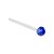 Pipe de Vidro Oil - Azul - Imagem 1