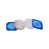 Dichavador de Acrílico Grande Hemp - Mix Azul Transparente - Imagem 2