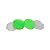 Dichavador de Acrílico Grande Hemp - Mix Transparente Verde Claro - Imagem 2