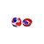 Slick Container 5 ml - Mix Azul Branco Vermelho - Imagem 2