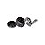 Dichavador de Metal Manivela Hemp Leaf - Prata - Imagem 2