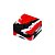 Slick Container LEGO 26 ml com Divisória - Mix Vermelho Preto Branco - Imagem 1