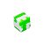 Slick Container Lego 8 ml - Mix Branco Verde - Imagem 1