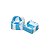 Slick Container Lego 8 ml - Mix Branco Azul Claro - Imagem 2