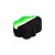 Slick Container Nuvem com Divisória 22 ml - Preto Branco Verde - Imagem 1