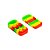 Pote de Silicone Oil Slick 34ml - Mix Vermelho Amarelo Verde - Imagem 2