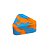 Slick Container Triangular OG Squadafum - Mix Laranja Azul - Imagem 1