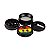 Dichavador de Metal Tambor Caveira - Preto - Imagem 2