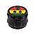 Dichavador de Metal Tambor Caveira - Preto - Imagem 1