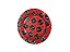 Cinzeiro de Metal Dados- Mix Preto Vermelho - Imagem 1