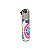 Isqueiro Clipper Grande Tie Dye - Mix Rosa Azul Verde - Imagem 2