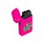 Isqueiro Maçarico Zengaz Natal Hemp Leaf - Rosa - Imagem 2