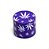 Dichavador de Metal D&K Full Leaves - Mix Azul Branco - Imagem 1