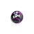 Slick Container Bola To Na Bê 6ml - Mix Preto Roxo - Imagem 1