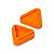 Slick Container Triangular OG Squadafum - Laranja - Imagem 2