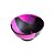 Cuia de Silicone -  Mix Preto Rosa - Imagem 1