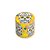 Dichavador de Metal Caveira Mexicana - Amarelo - Imagem 1