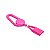Porta Isqueiro com Chaveiro e Cordão Médio - Rosa - Imagem 1