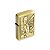 Isqueiro de Fluido Baseball - Dourado Envelhecido - Imagem 1