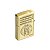 Isqueiro de Fluido Indiana II - Dourado Envelhecido - Imagem 3