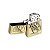 Isqueiro de Fluido Bike II - Dourado Envelhecido - Imagem 2