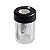 Pote Hermético ABDZ Lupa + Led 110ml - Preto - Imagem 1