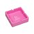 Cinzeiro Quadrado Squadafum - Rosa - Imagem 1