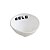 Cuia de Silicone Gelo - Branco - Imagem 1