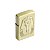 Isqueiro de Fluido Faraó IV - Dourado Envelhecido - Imagem 1