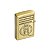 Isqueiro de Fluido Indiana IV- Dourado Envelhecido - Imagem 3
