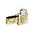 Isqueiro de Fluido Devio IV - Dourado Envelhecido - Imagem 2