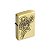 Isqueiro de Fluido Esqueleto III - Dourado Envelhecido - Imagem 1