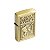 Isqueiro de Fluido Faraó & Rainha Nefertiti - Dourado Envelhecido - Imagem 1