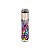 Isqueiro Clipper Grande Hippie Party 1 - Mix Roxo Rosa Laranja - Imagem 1