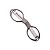 Tesoura Abduzido Dobravel Round Metal - Preto - Imagem 1