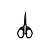 Tesoura Abduzido Shadow - Preto - Imagem 1