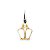 Tesoura Abduzido King - Dourado - Imagem 1