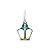 Tesoura Abduzido King - Mix Verde Amarelo - Imagem 1