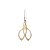 Tesoura Abduzido Ice Round (Sem Ponta) - Dourado - Imagem 1