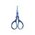 Tesoura Abduzido Hash Round (Sem Ponta) - Azul - Imagem 1