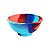 Cuia de Silicone Abduzido Half Sunset – Mix Azul Claro Vermelho Azul Escuro - Imagem 1