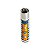 Isqueiro Clipper Grande Weed Boarding - Mix Azul Amarelo - Imagem 1