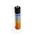 Isqueiro Clipper Grande Blue Crystal Gradient – Laranja Azul - Imagem 2