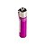 Isqueiro Clipper Grande Crystal Warm – Rosa (Metalizado) - Imagem 2