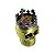 Dichavador de Metal Ouro Envelhecido - Caveira Rei - Imagem 1
